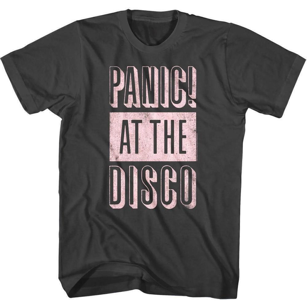 Panic At The Disco Retro Logo Alternative Band T-Shirt